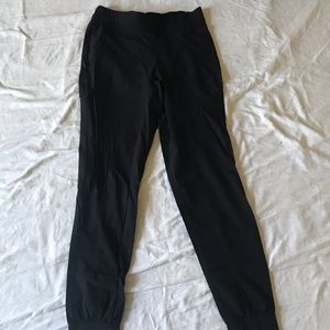 Black nike joggers